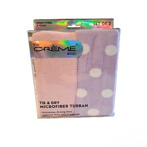 NWT The Crème Shop Turban (Set of 2)